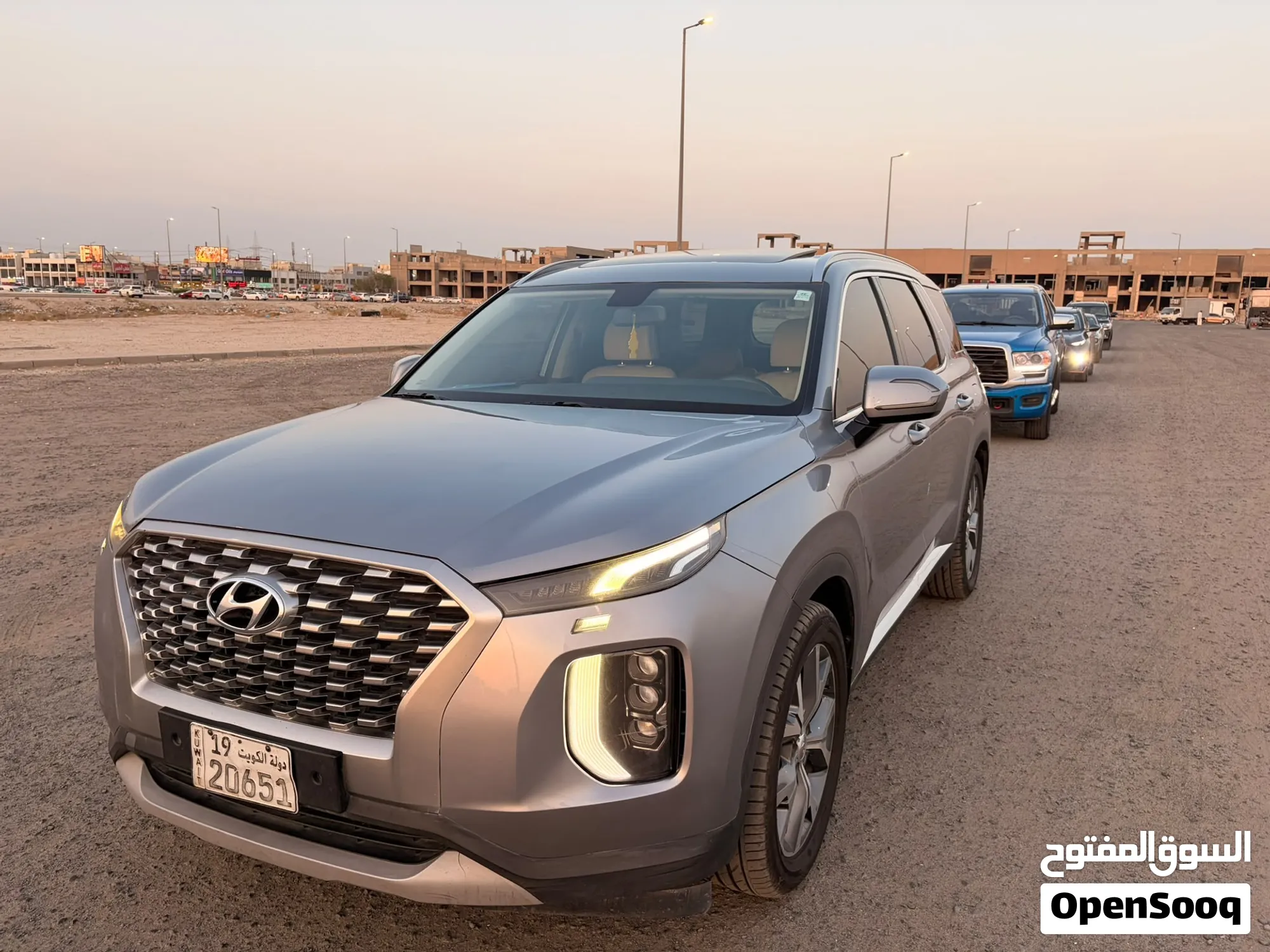 هيونداي باليسايد 2020 دفع رباعي 3.8 V6 فل كامل 7 مقاعد نظيف جداً - image 1