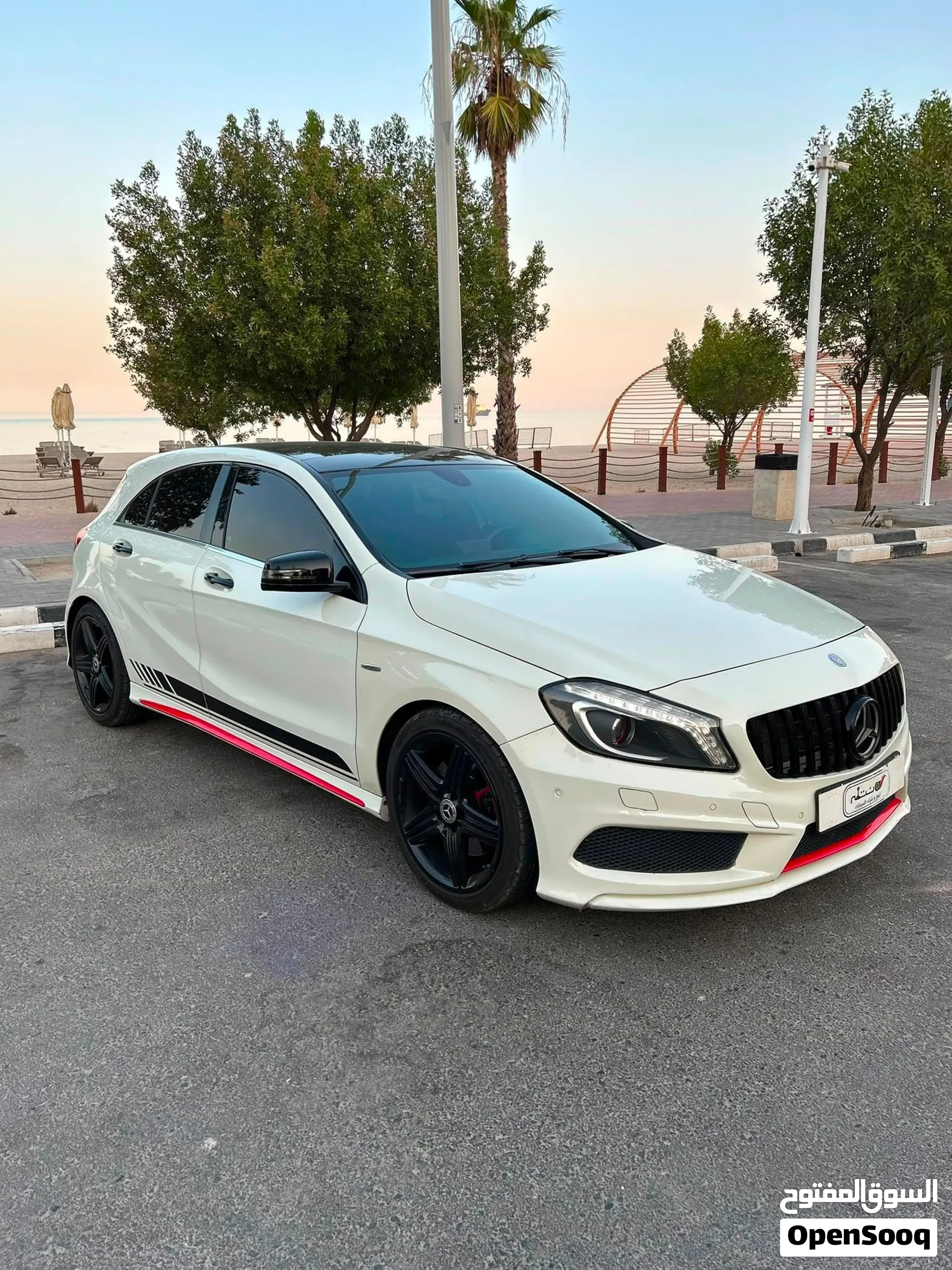 مرسيدس بنز A250 كيت AMG موديل 2015 خليجي عداد 85 ألف كم بانوراما شرط الفحص كاش - image 1