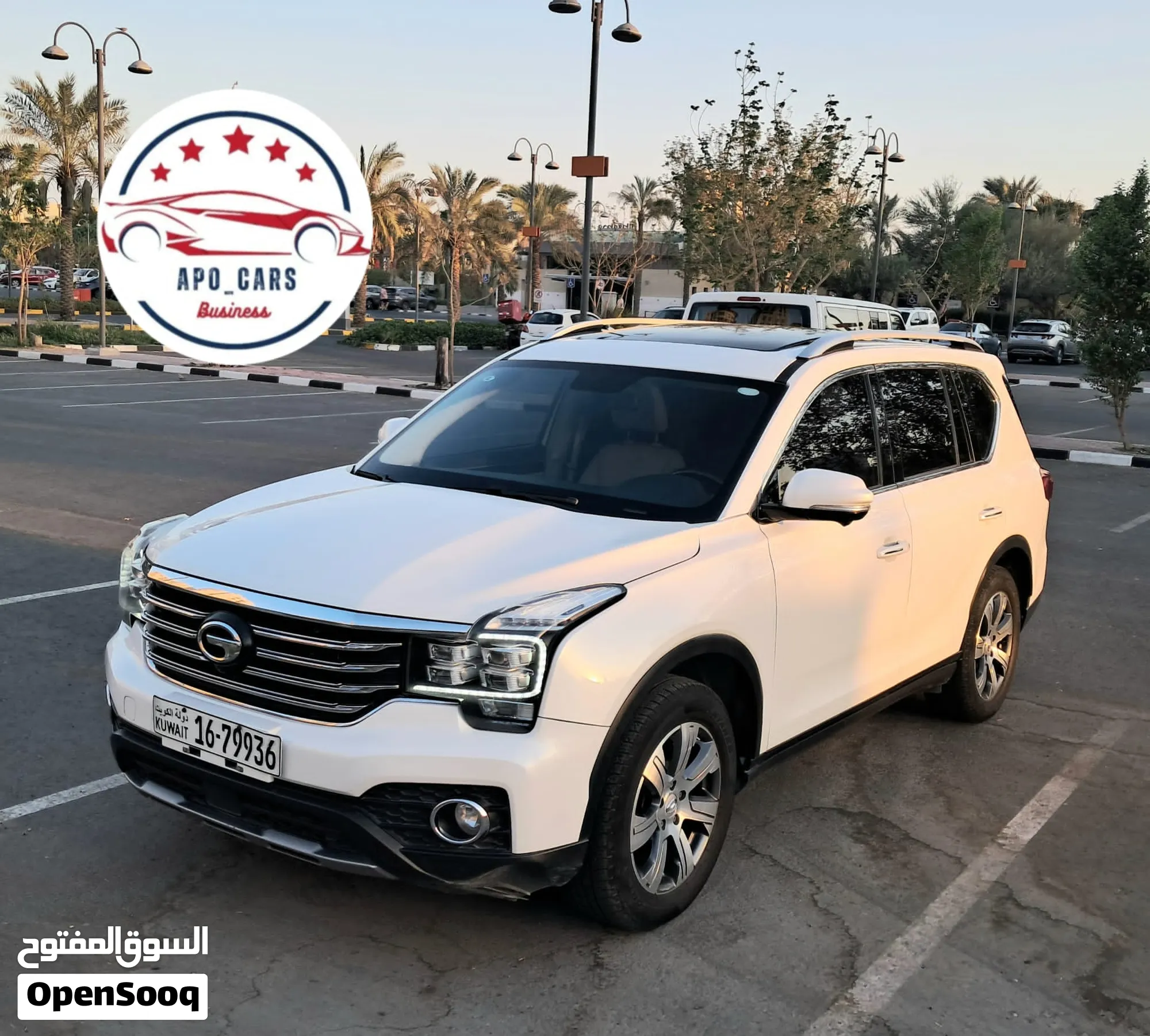 جي أيه سي GS7 موديل 2019 صبغ الوكالة بالكامل وارد المطوع - image 1