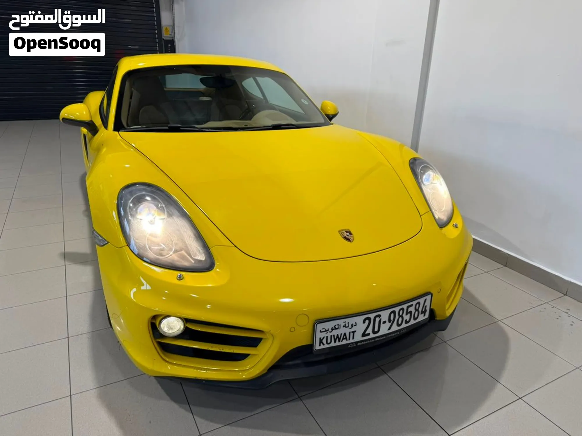 بورش كايمان 2014 مواصفات خليجية ممشى 136 ألف كم - image 1